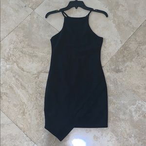 Black cocktail dress